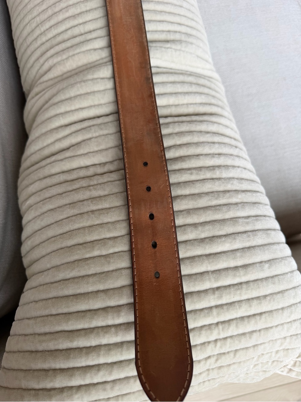 Louis Vuitton Monogram Canvas Belt with Gold Hardware - Picture 7 of 12